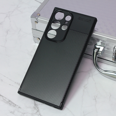 Zastitna maska (futrola) Defender Carbon - Samsung Galaxy S23 Ultra crna.
