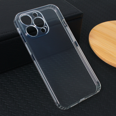 Zastitna silikonska maska (futrola) Ultra Thin with pluggy - iPhone 13 Pro Transparent.