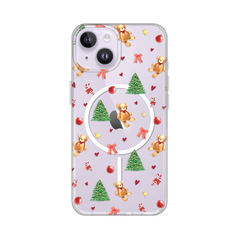 Zastitna maska (futrola) print Magsafe - iPhone 13/14 6.1 Merry Bear.
