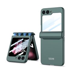 Zastitna maska (futrola) SMOOTH LINE - Samsung F741B/F761B Galaxy Z Flip 6 5G/Z Flip 7 FE 5G tamno zelena (GKK case) (MS).