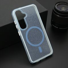 Zastitna maska (futrola) CRYSTAL MagSafe - Samsung S921 Galaxy S24 5G plava (MS).