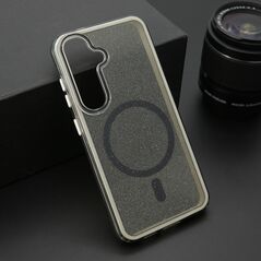 Zastitna maska (futrola) CRYSTAL MagSafe - Samsung S921 Galaxy S24 5G crna (MS).