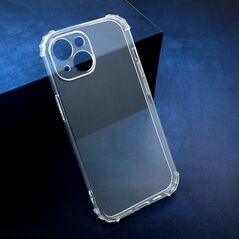 Zastitna silikonska maska (futrola) CRASHPROOF - iPhone 15 Providna (MS).