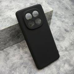 Zastitna maska (futrola) GENTLE COLOR - Xiaomi Redmi Note 14 Pro Plus 5G crna (MS).