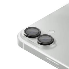 Folija - zastitu kamere RING za iPhone 16 (6.1)/16 Plus (6.7) crna (MS).