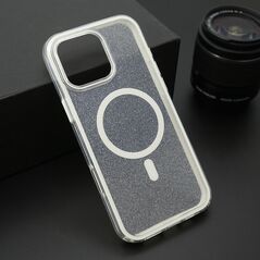 Zastitna maska (futrola) CRYSTAL MagSafe - iPhone 16 Pro Max (6.9) bela (MS).