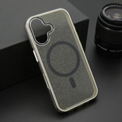 Zastitna maska (futrola) CRYSTAL MagSafe - iPhone 16 (6.1) crna (MS).