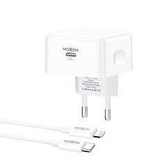 Kucni punjac MOXOM MX-HC307 40W Type C na Lightning beli (MS).