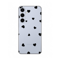 Zastitna ultra tanka (skin) maska / futrola PRINT - Samsung S921B Galaxy S24 Hearts.