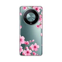Zastitna ultra tanka (skin) maska / futrola PRINT - Huawei Honor Magic 6 lite Rose Flowers.