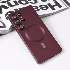 Zastitna maska (futrola) Magsafe Chrome - Samsung S938 Galaxy S25 Ultra bordo.