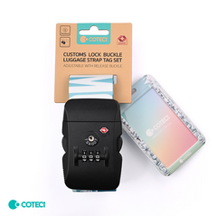 Sigurnosna traka - kofer sa sifrom Coteci World Architecture.