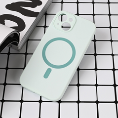 Zastitna maska (futrola) Magsafe Pure color - iPhone 15 6.1 mint.