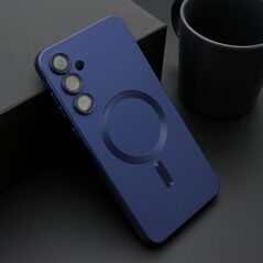 Zastitna maska (futrola) ELEGANT MAGSAFE - Samsung A556 Galaxy A55 5G plava (MS).