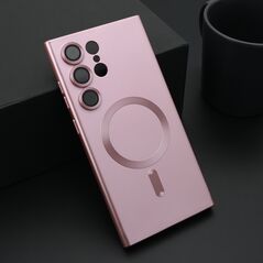 Zastitna maska (futrola) ELEGANT MAGSAFE - Samsung S928 Galaxy S24 Ultra 5G roze (MS).