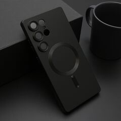 Zastitna maska (futrola) ELEGANT MAGSAFE - Samsung S938 Galaxy S25 Ultra 5G crna (MS).