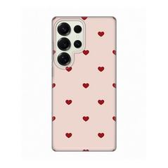 Zastitna silikonska maska (futrola) PRINT - Samsung S938 Galaxy S25 Ultra Beige Hearts.