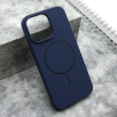 Zastitna maska (futrola) FLEX MagSafe - iPhone 15 Pro Max (6.7) plava (MS).