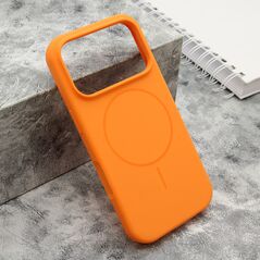 Zastitna maska (futrola) FLEX MagSafe - iPhone 17 Pro narandzasta (MS).