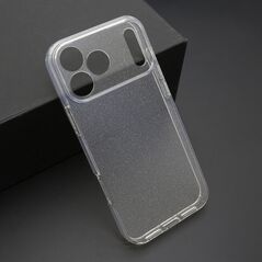 Zastitna maska (futrola) SPARKLING - iPhone 17 Pro Max (6.9) providna (MS).