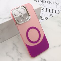 Zastitna maska (futrola) SPECTRUM RINGS - Huawei Honor X8b roze (MS).