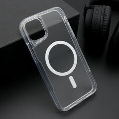 Zastitna maska (futrola) AURA MagSafe - iPhone 11 (6.1) bela (MS).