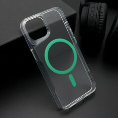 Zastitna maska (futrola) AURA MagSafe - iPhone 13 (6.1) zelena (MS).