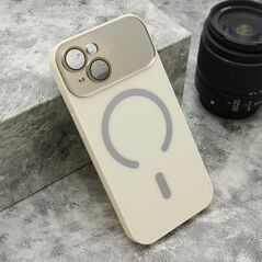 Zastitna maska (futrola) PASTELPOP MagSafe - iPhone 15 titanijum (MS).