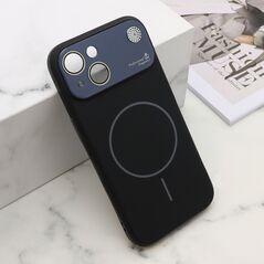 Zastitna maska (futrola) PASTEL DREAMS MagSafe - iPhone 15 crna (MS).