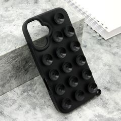 Zastitna maska (futrola) OCTOBUDDY - iPhone 16 (6.1) crna (MS).