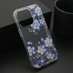 Zastitna maska (futrola) FLOWER - iPhone 14 Pro (6.1) DZF8 (MS).