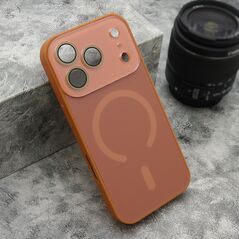 Zastitna maska (futrola) PASTELPOP MagSafe - iPhone 17 Pro narandzasta (MS).