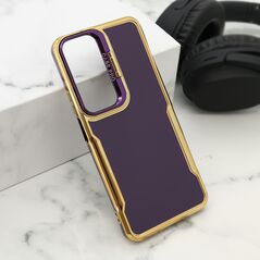 Zastitna maska (futrola) GOLD LUXE - Huawei Honor X7b ljubicasta (MS).