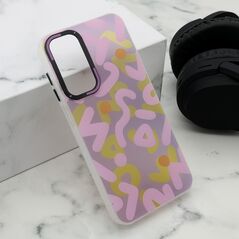 Zastitna maska (futrola) COLOR VIBE - Samsung A256 Galaxy A25 5G ljubicasta (MS).