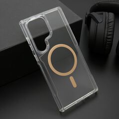 Zastitna maska (futrola) AURA MagSafe - Samsung S928 Galaxy S24 Ultra 5G zlatna (MS).