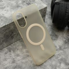 Zastitna maska (futrola) CLOUD MagSafe - iPhone 16 (6.1) zlatna (MS).