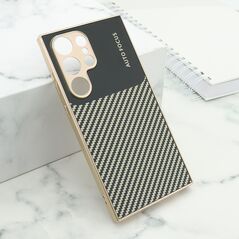 Zastitna maska (futrola) CARBON LINES - Samsung S928 Galaxy S24 Ultra 5G zlatna (MS).