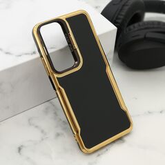 Zastitna maska (futrola) GOLD LUXE - Huawei Honor X7b crna (MS).