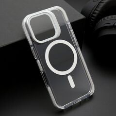 Zastitna maska (futrola) CAMERA EDGE MagSafe - iPhone 16 (6.1) bela (MS).