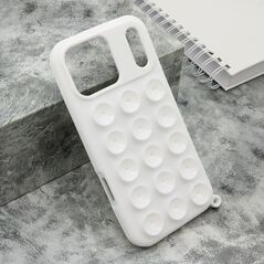 Zastitna maska (futrola) OCTOBUDDY - iPhone 17 Pro Max (6.9) bela (MS).