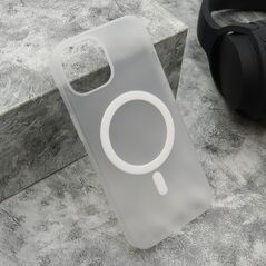 Zastitna maska (futrola) CLOUD MagSafe - iPhone 15 bela (MS).