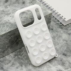 Zastitna maska (futrola) OCTOBUDDY - iPhone 17 Pro bela (MS).
