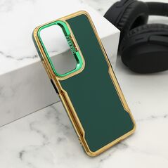 Zastitna maska (futrola) GOLD LUXE - Huawei Honor X7b zelena (MS).