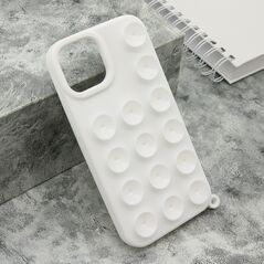 Zastitna maska (futrola) OCTOBUDDY - iPhone 13 (6.1)/iPhone 14 (6.1) bela (MS).