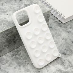 Zastitna maska (futrola) OCTOBUDDY - iPhone 15 bela (MS).