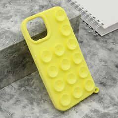 Zastitna maska (futrola) OCTOBUDDY - iPhone 15 zuta (MS).