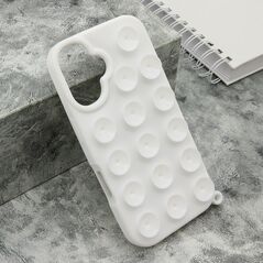 Zastitna maska (futrola) OCTOBUDDY - iPhone 16 (6.1) bela (MS).