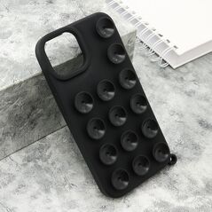 Zastitna maska (futrola) OCTOBUDDY - iPhone 15 crna (MS).