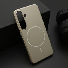 Zastitna maska (futrola) PURE mat MagSafe - Samsung S921 Galaxy S24 5G zlatna (MS).