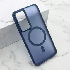 Zastitna maska (futrola) SILKY MAGSAFE II - Samsung A556 Galaxy A55 5G plava (MS).